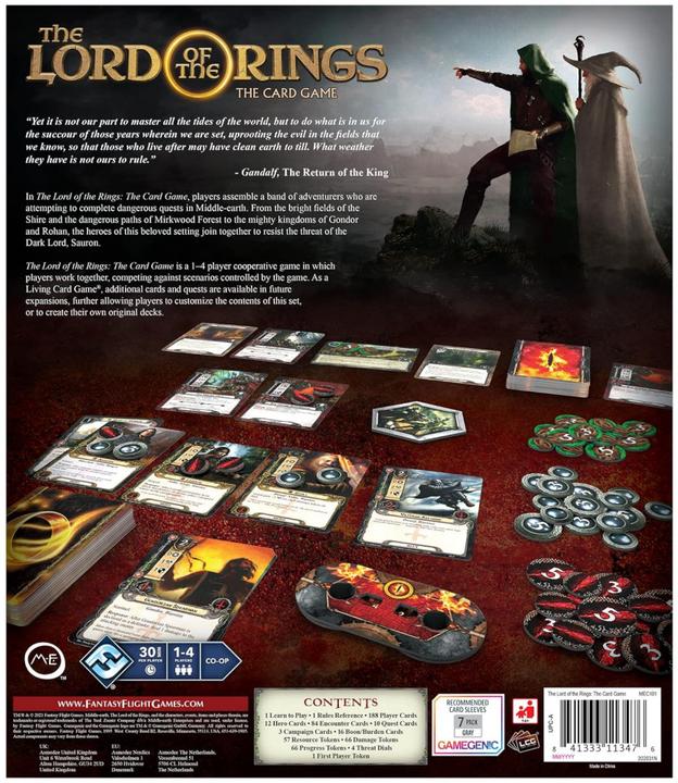 Produktbild FFG Lord of the Rings Card Game Revised (ENG) (Englisch)