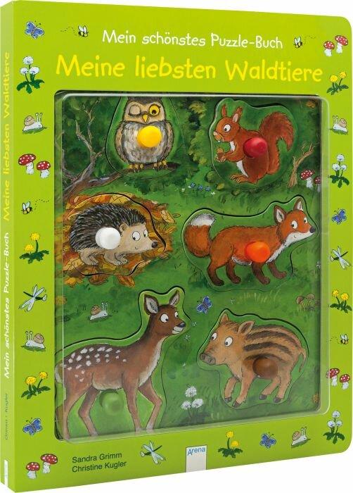 Produktbild Mein schönstes Puzzle-Buch. Meine liebsten Waldtiere (Deutsch, Sandra Grimm, 2020)