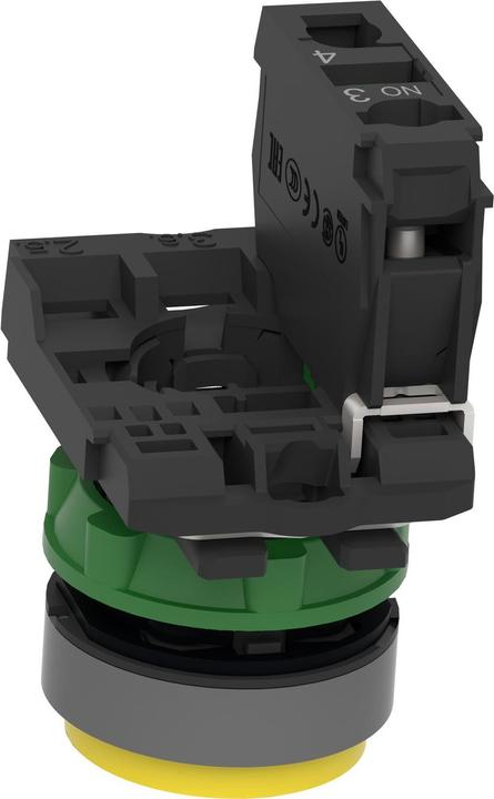 Produktbild Schneider Electric Drucktaster, kompl, tastend, gelb, mit XB5AP51C0