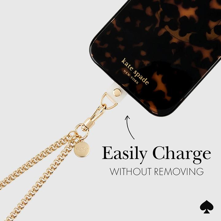Image du produit Kate Spade Phone Crossbody – Kette am Telefonrahmen (in Stein gemeisselt)