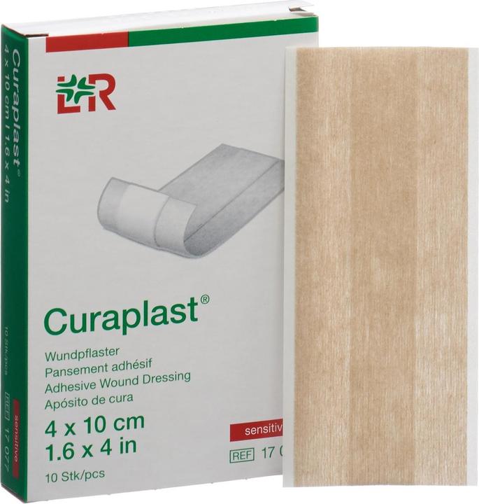 Actual product image Lohmann & Rauscher Wound dressing 4cmx10cm skin colored (10 x)