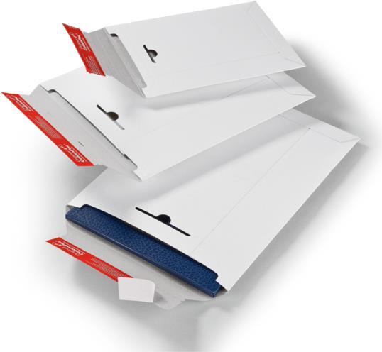 Produktbild Colompac 20 ® Kartonversandtaschen weiss für DIN A5 (20 x)