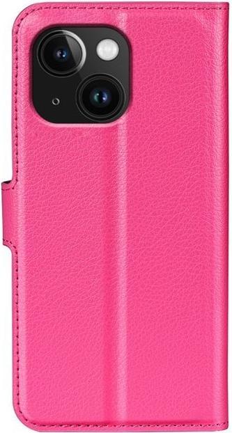 Actual product image MU Classic Litchi Leather Bookcover Series (Apple iPhone 15)
