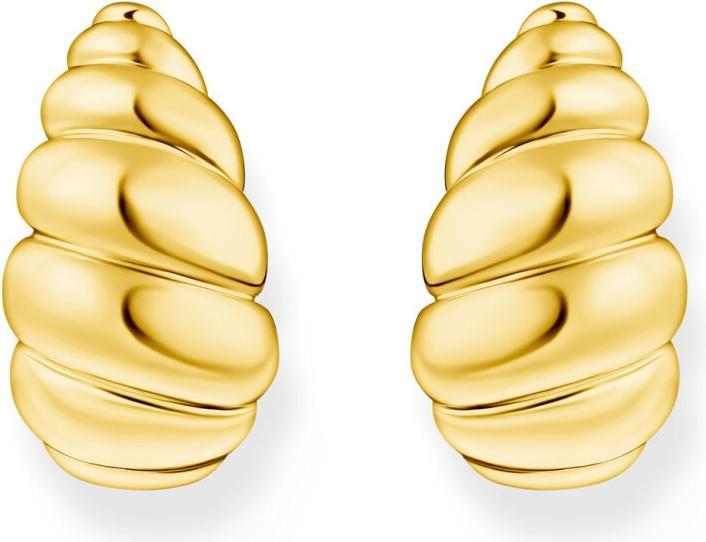 Produktbild Thomas Sabo Ohrstecker organische Formen vergoldet (Silber 925)