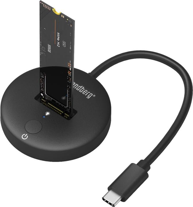 Actual product image Sandberg USB 3.2 Dock for M.2+NVMe SSD
