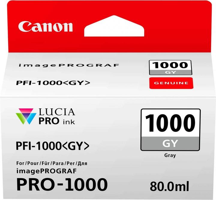 Energy Label Canon Pfi-1000gy (GY)