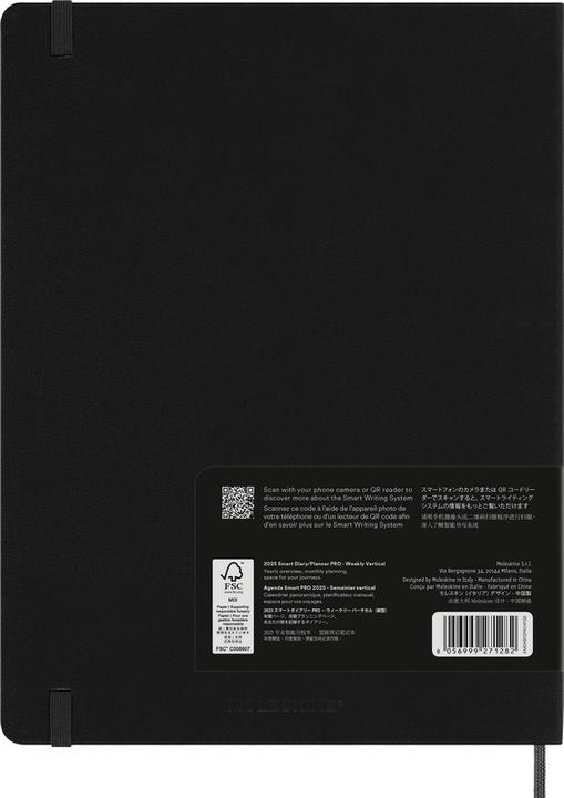 Image du produit Moleskine Calendrier intelligent (19 x 25 cm, Anglais)