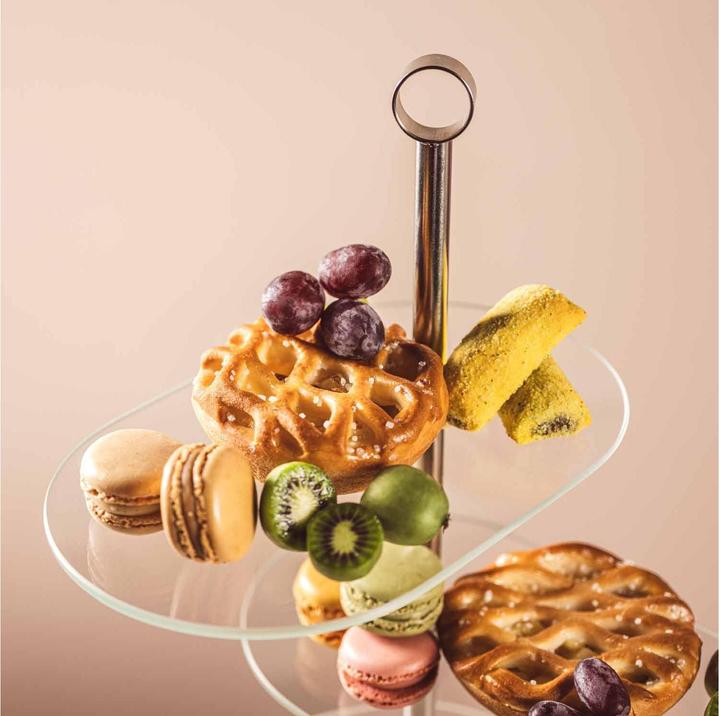 Produktbild Leonardo Etagere Cena asymmetrisch 3-teilig, Silber