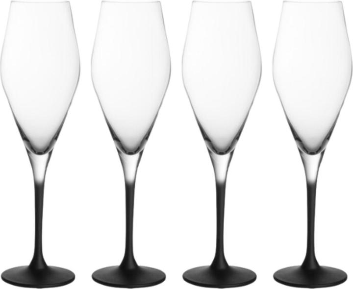 Actual product image Villeroy & Boch Manufacture Rock (26 cl, 4 Glasses, Champagne glasses)