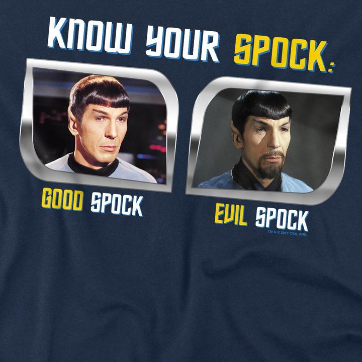 Actual product image Mens Know Your Spock T-Shirt (4XL)