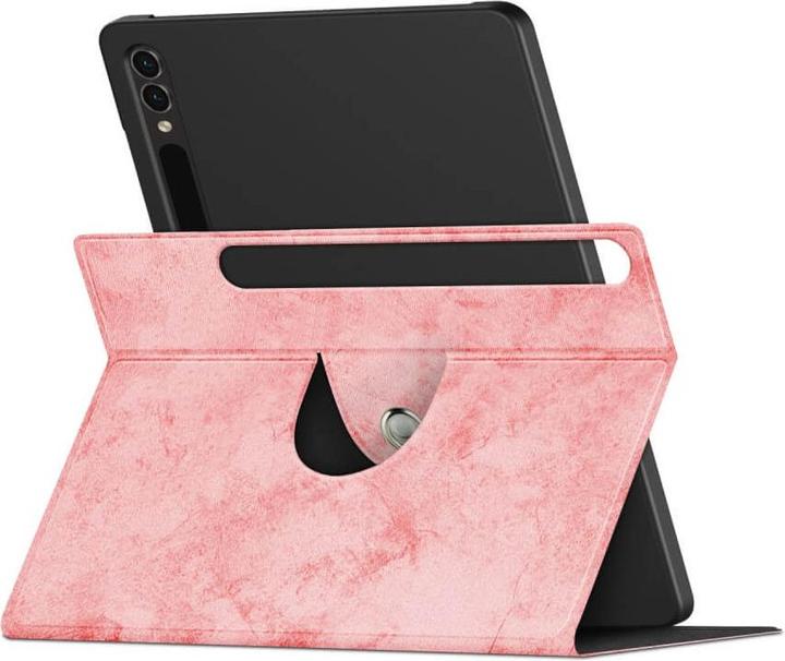 Actual product image Cover-Discount Galaxy Tab S9+ - 360 degree tablet case pink (Galaxy Tab S9+, Galaxy Tab S10+)