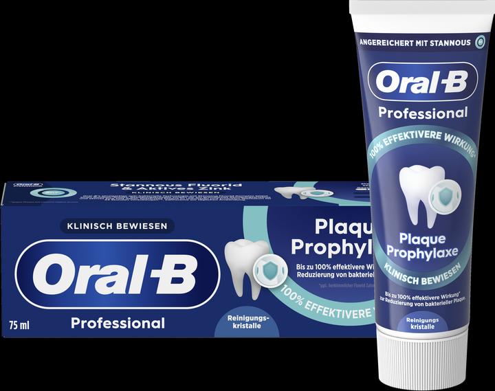 Produktbild Oral-B Professional Plaque Prophylaxe Zahnpasta (75 ml)