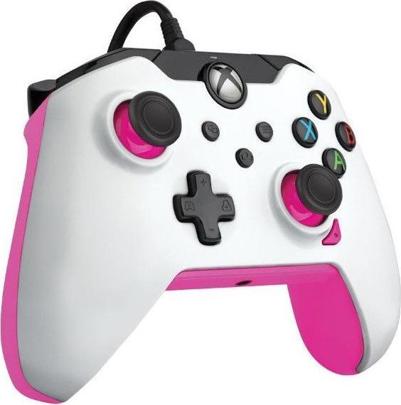 Actual product image PDP Controller wired Fuse White XBOX Series X (Xbox Series S, Xbox One S, Xbox Series X)
