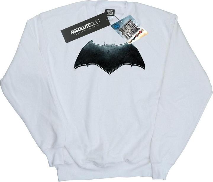 Actual product image Mens Justice League Movie Batman Emblem Sweatshirt (XL)