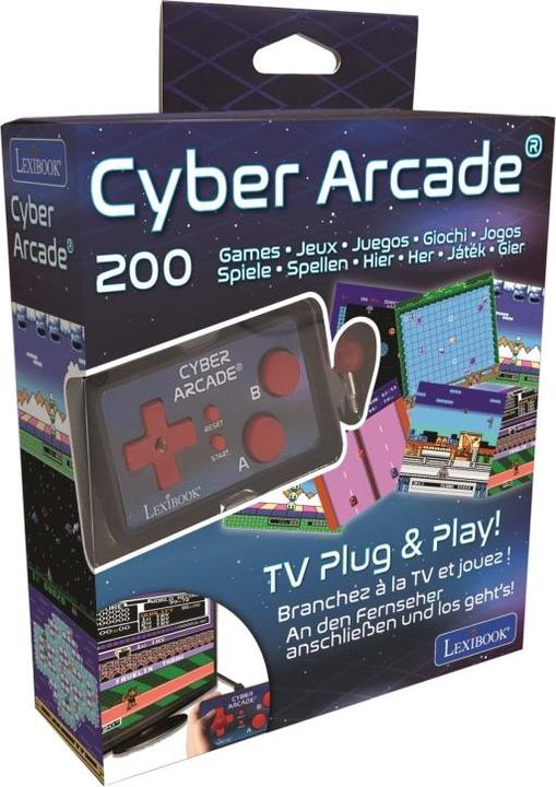 Actual product image Lexibook Plug N' Play - TV Console Cyber Arcade® (JG6500)