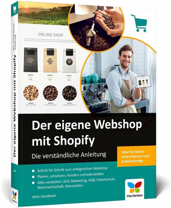 Actual product image Der eigene Webshop mit Shopify (German, Jens Jacobsen, 2021)