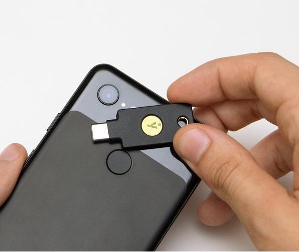 Actual product image Yubico YubiKey 5C NFC