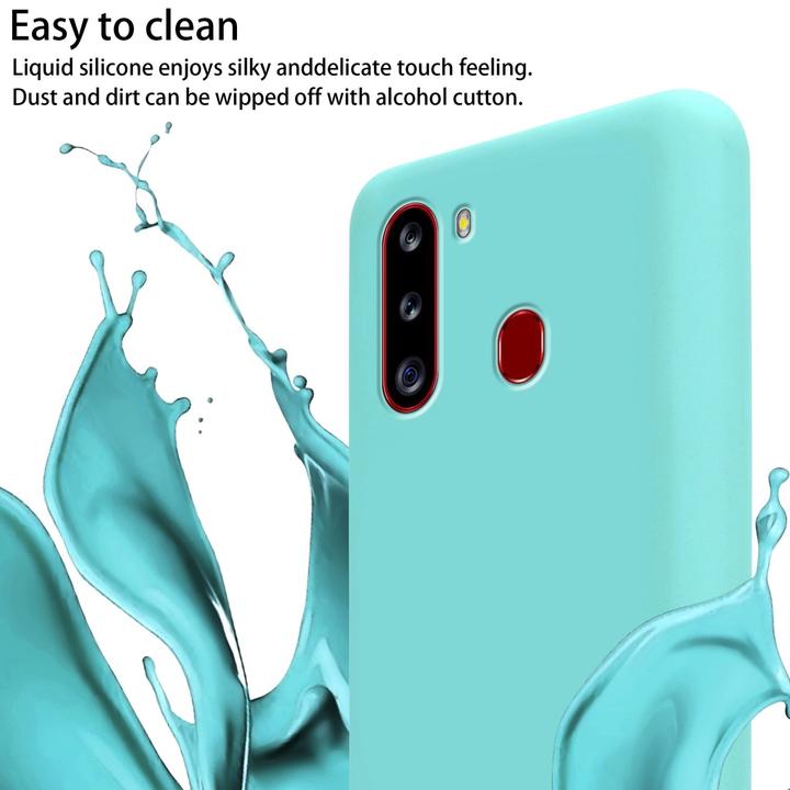Produktbild Cadorabo TPU Cover Handy Kette Liquid (Samsung Galaxy A21)