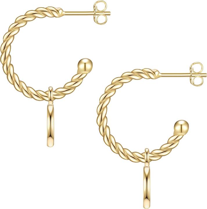 Actual product image Glanzstücke München Ladies Sterling Silver Yellow Gold - 29904 (Sterling Silver)