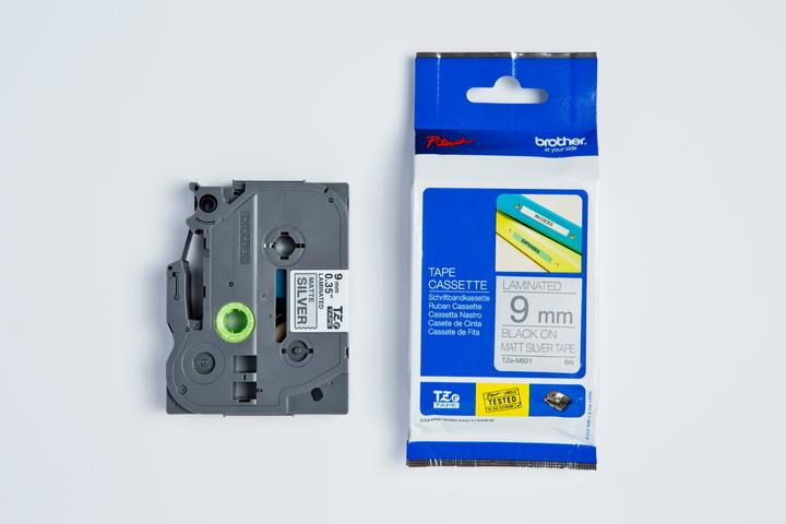 Immagine prodotto Brother TZe-M921 (0.90 cm, Argento, Nero)