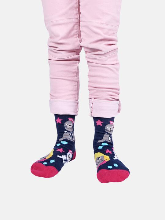 Actual product image Unabux Leisure socks prints (pack of 2, 31 - 35)