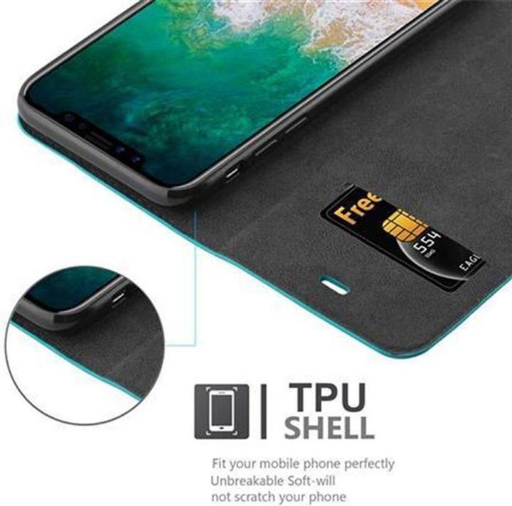 Productafbeelding Cadorabo Boek Onzichtbare Magneethoes (Apple iPhone X, Apple iPhone XS)