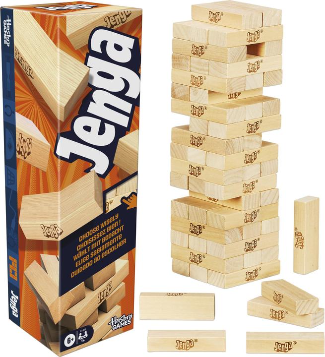 Hasbro Gaming Aggiorna Jenga (Tedesco)