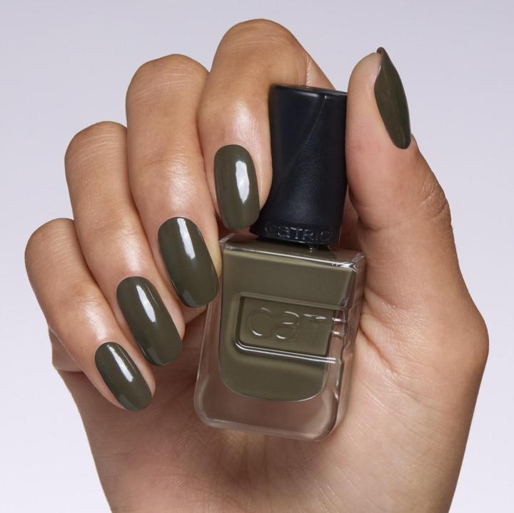 Produktbild Catrice Gel Affair Nail Lacquer No. 034 Green Long-Lasting (034 Super Trouper, Gel-Effekt Nagellack)