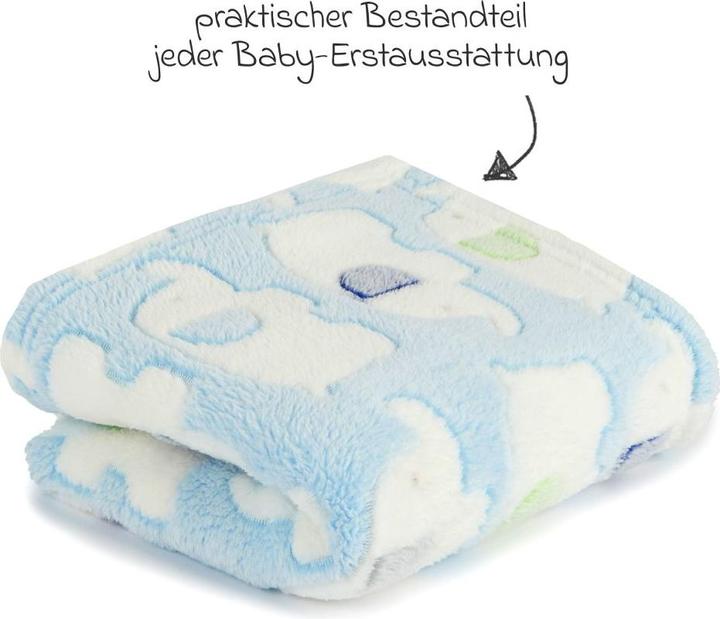 Produktbild Globus Schmusedecke Elefant (75 x 90 cm)