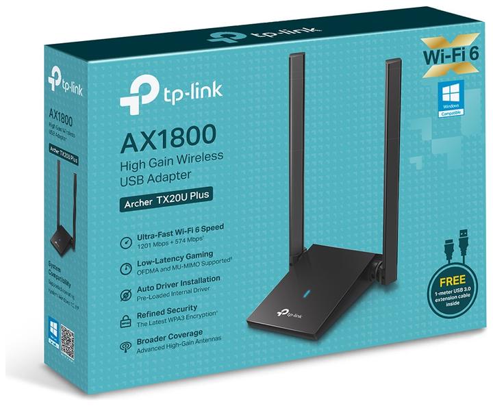 Productafbeelding TP-Link Archer TX20U Plus (USB 3.0 standaard A stekker)