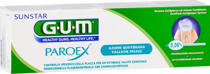 Actual product image GUM SUNSTAR PAROEX Zahnpasta 0.06 % chlorhexidine (75 ml)