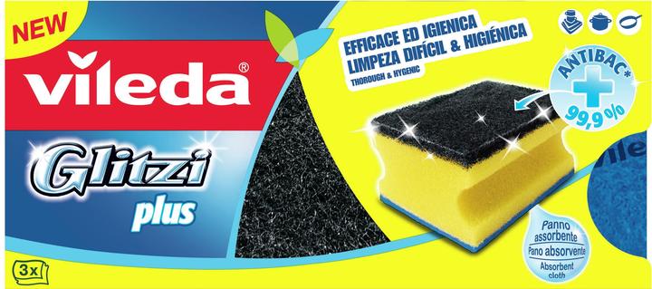 Produktbild Vileda Schwamm 'Glitzi Plus' (3 Stk.)