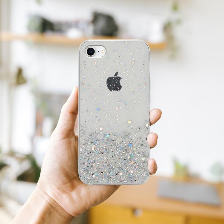 Immagine prodotto Cadorabo Copertura in TPU scintillante (Apple iPhone 7, Apple iPhone SE (seconda generazione))