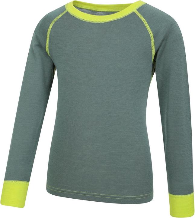 Immagine prodotto Mountain Warehouse Merino II Maglietta di Base Girocollo Bambini (116)