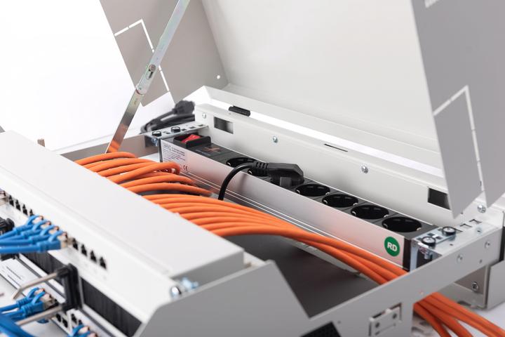 Actual product image Digitus Soho wall housing (3 RU, 19 inch rack)