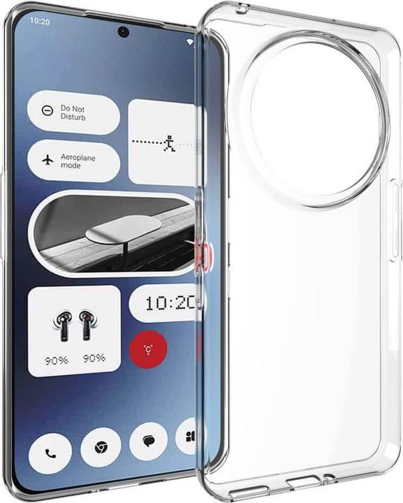 Produktbild Cover-Discount Nothing Phone (3a) Pro - Silikon Gummi Case transparent (Nothing Phone (3a) Pro)