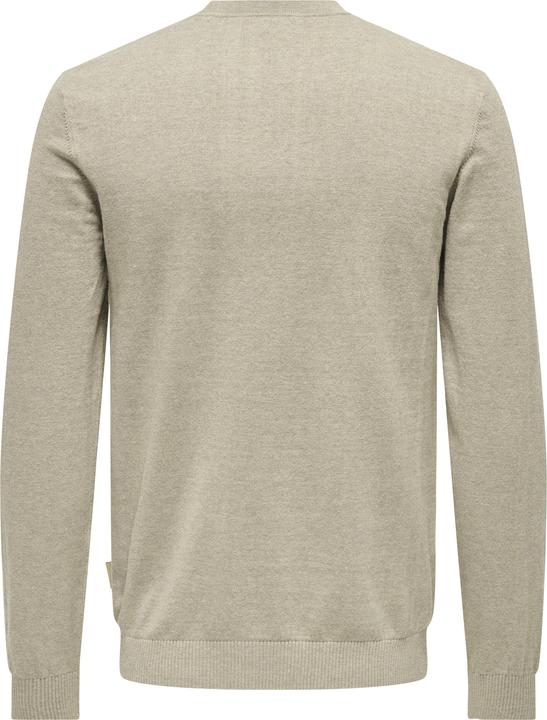 Produktbild Only & Sons Normal geschnitten Rundhalsausschnitt Pullover Strickpullover (M)