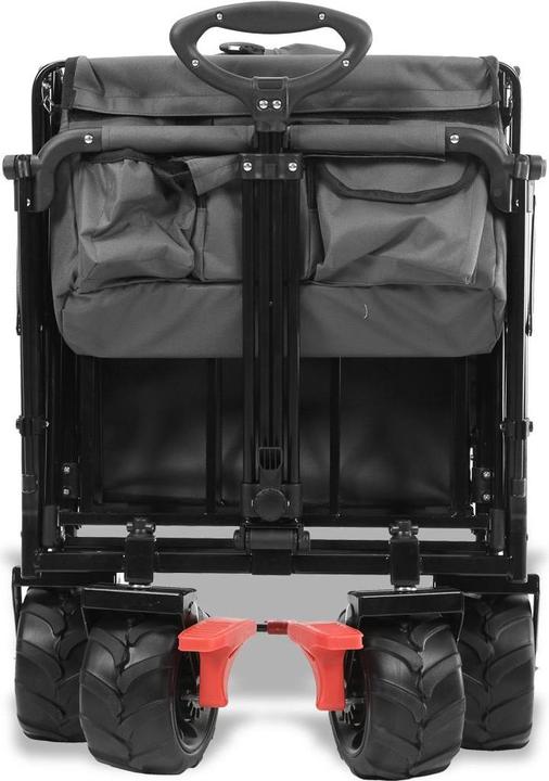 Produktbild Fuxtec Strand-Bollerwagen FX-CTB800 mit UV-geschütztem Sonnendach,Schiebegriff & Innenraumverlängeru