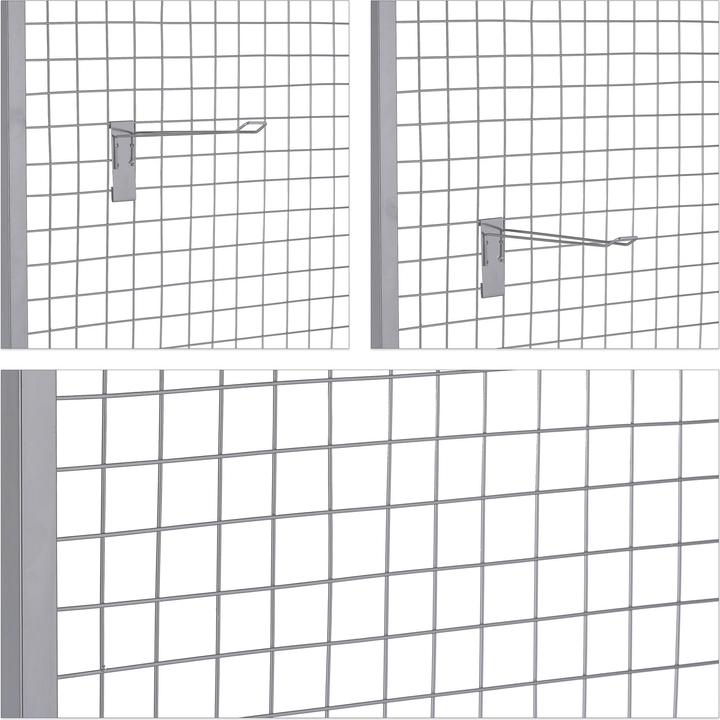 Actual product image Relaxdays Perforated metal stand