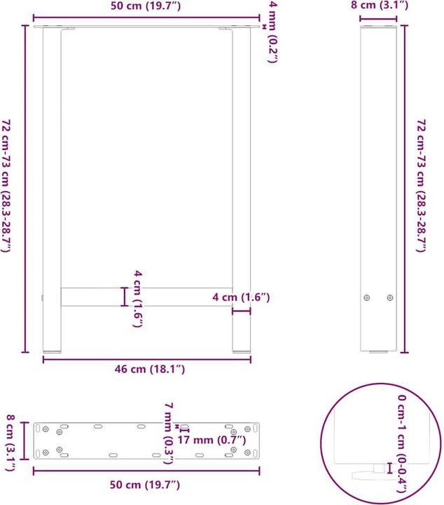 Actual product image VidaXL Lyra