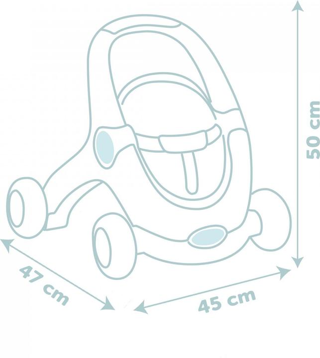 Image du produit Smoby Poussette pour poupées LS 3 en 1