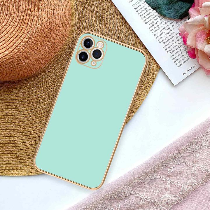 Produktbild Cadorabo Hülle für Apple iPhone 12 PRO MAX im TPU mit Kameraschutz LM130 Style (Apple iPhone 12 Pro Max)