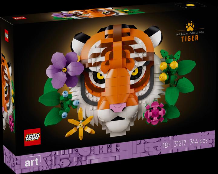 Produktbild LEGO Fauna Collection - Tiger (31217, LEGO Art)