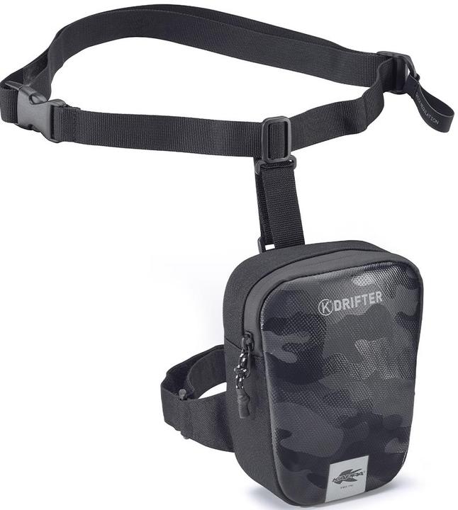 Kappa DR03 K'DRIFTER Beintasche schwarz 1,5 Liter (1.50 l)