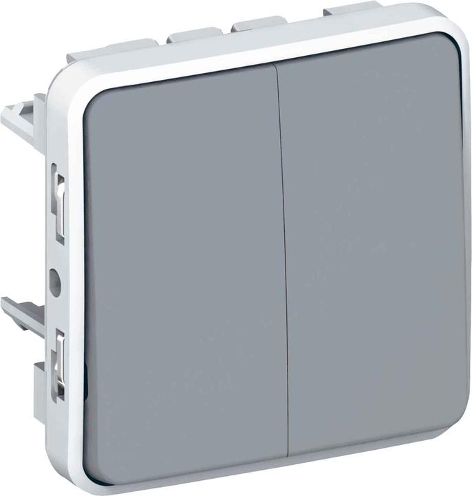 Actual product image Legrand Plexo 55 2 Gang 2 Way Switch Modular