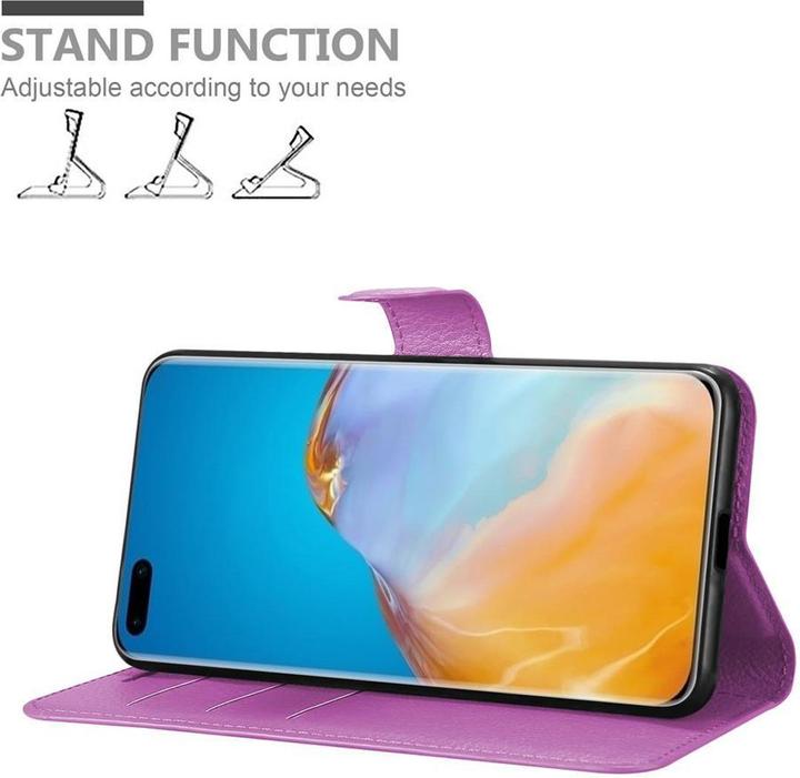 Produktbild Cadorabo Book mit Standfunktion Cover (Huawei P40 Pro+)