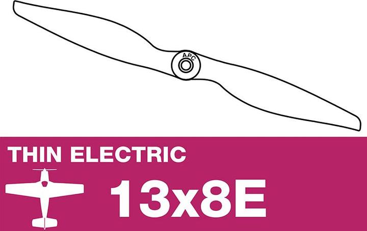 Actual product image APC Propellers 13x8e Lp13080e