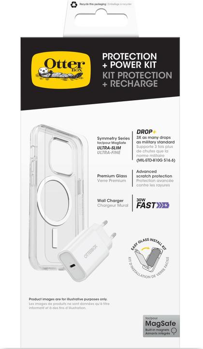 Image du produit OtterBox Protection + Power KIT - Starter Kit (Apple iPhone 16 Pro Max)