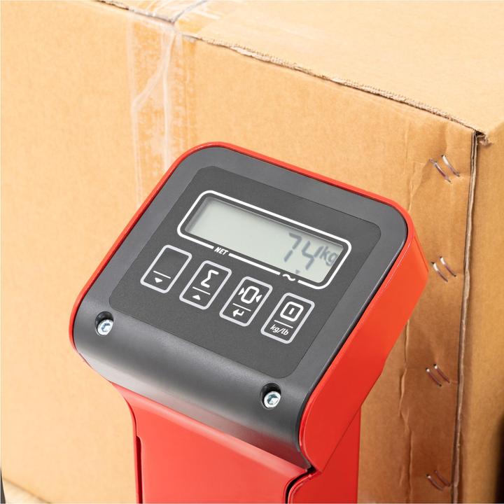 Actual product image Stier Weighing pallet truck 1 kg increments Load capacity 2000 kg (2000 kg)
