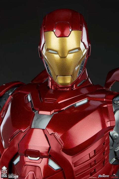 Actual product image PCS Marvel's Avengers statuette 1/3 Iron Man 90 cm